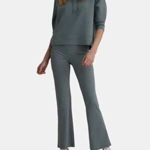 Women's Gray Hoodie and Pants Set